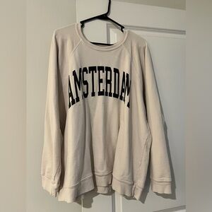 Free people sweatshirt size medium